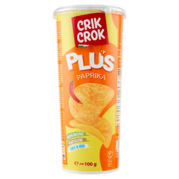 Crik Crok Plus Paprika 100 g