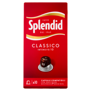Splendid Classico 10 - 10 Capsule Caffè Compatibili Con Macchine Nespresso*® Original 52g