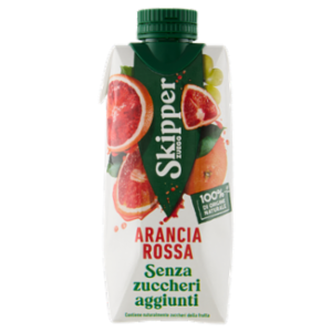 Zuegg Skipper Arancia Rossa Senza Zuccheri Aggiunti 330 Ml