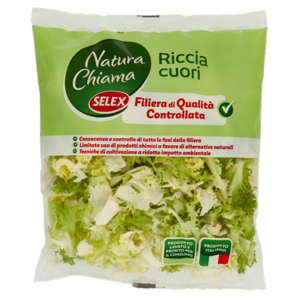 Selex Natura Chiama Riccia Cuori Lavati e Pronti per il Consumo 200 g