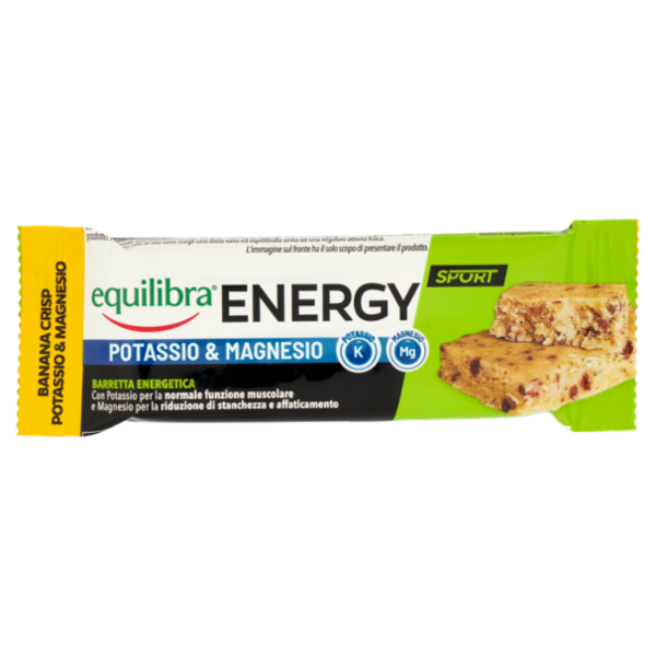 equilibra Sport Energy Potassio & Magnesio Banana Crisp 50 g