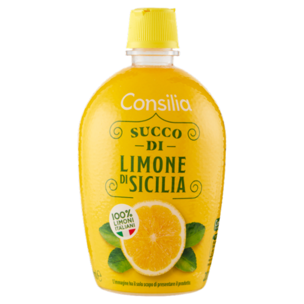 Consilia Succo di Limone di Sicilia 200 ml