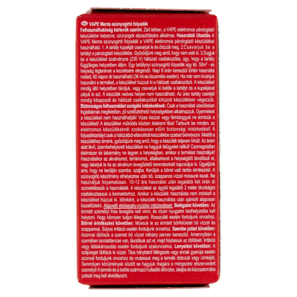 VAPE Liquido Menta Ricarica 36 ml