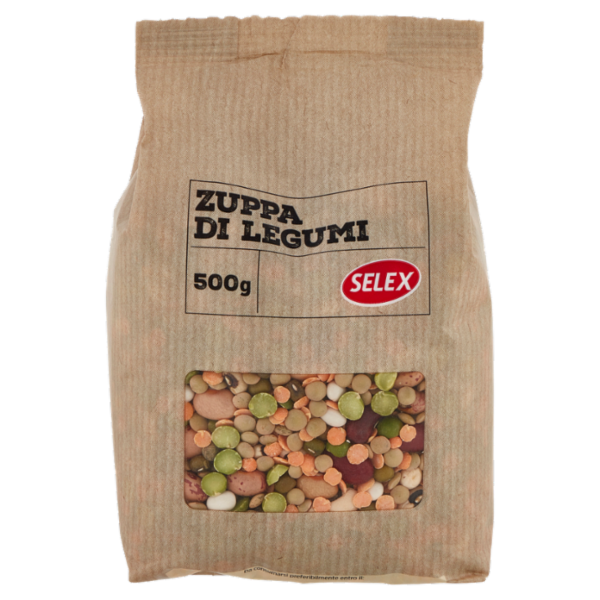 Selex Legumi Secchi Misto per Minestrone Mediterraneo 500 g