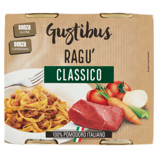 Gustibus Ragù Classico 2 x 180 g