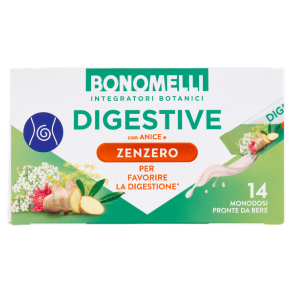 Bonomelli Integratori Botanici Digestive 14 stick monodose 140 ml