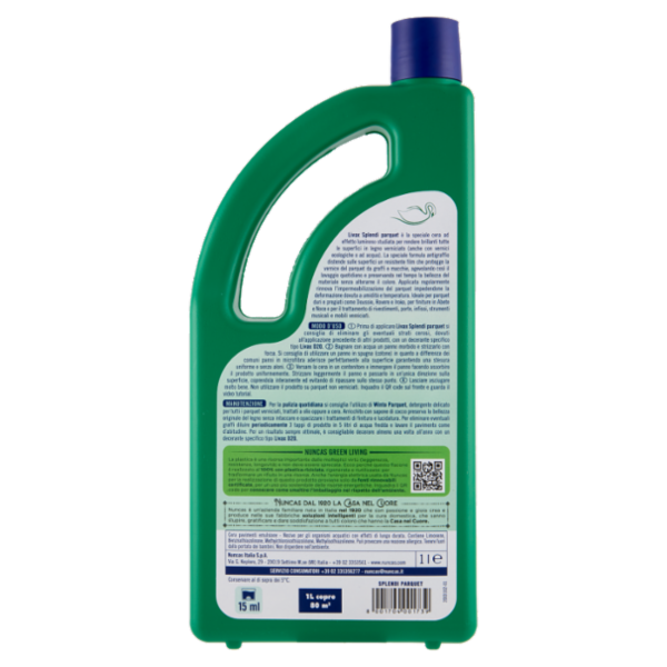 nuncas Splendi parquet Cera per legno verniciato 1 l