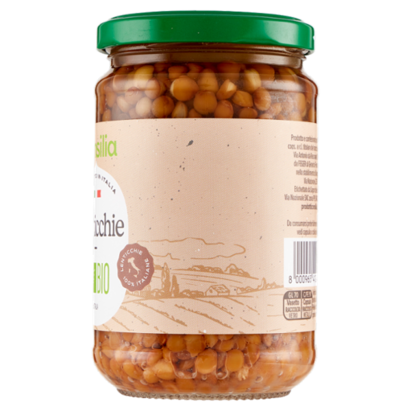 Consilia Lenticchie Lessate Italiane Biologiche 300 g