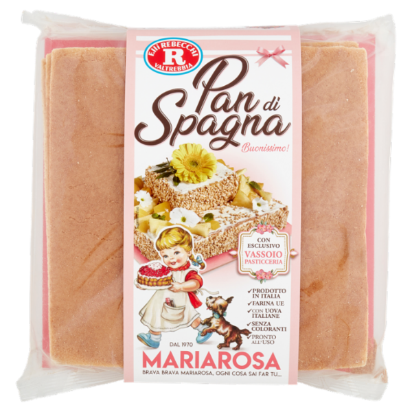 Mariarosa Pan di Spagna 3 pezzi 380 g