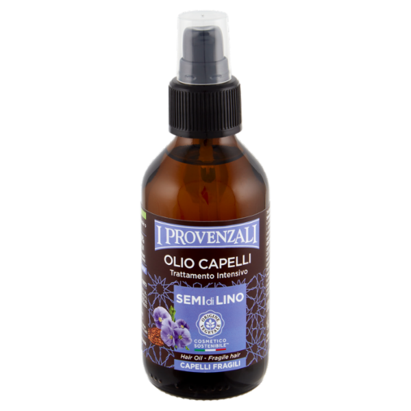 I Provenzali Olio Capelli Semi di Lino Capelli Fragili 100 mL