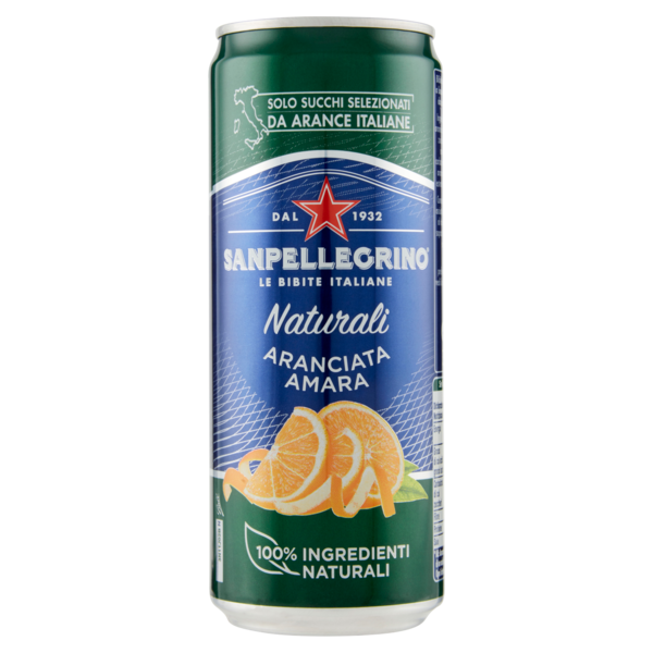 SANPELLEGRINO Naturali Aranciata Amara 33 cl