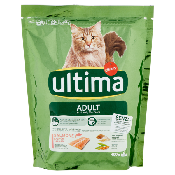 ultima Cat Adult 1-10 Anni Salmone 400 g