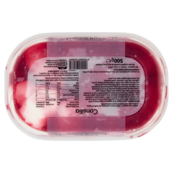 Consilia Gelato Yogurt ai Frutti di Bosco 500 g