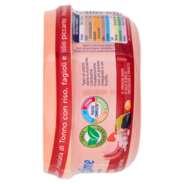 Rio mare Insalatissime Insalata di Tonno Piccantina con riso, fagioli e olio piccante 200 g