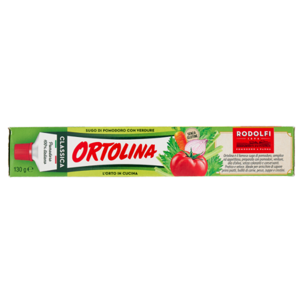 Ortolina Classica Sugo di Pomodoro con Verdure 130 g
