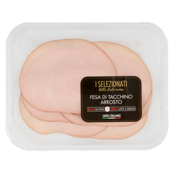 Lenti I Selezionati della Salumeria Fesa di Tacchino Arrosto 0,120 kg