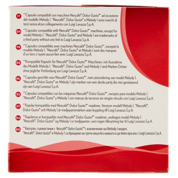 Lavazza Espresso Cremoso Compatibile** con Macchine Nescafé Dolce Gusto* 16 x 8 g