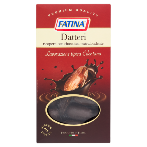 Fatina Datteri ricoperti con cioccolato extrafondente 150 g