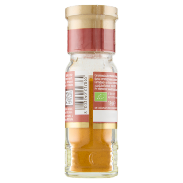 Cannamela Equo e Solidale Curcuma Macinata Bio 18 g