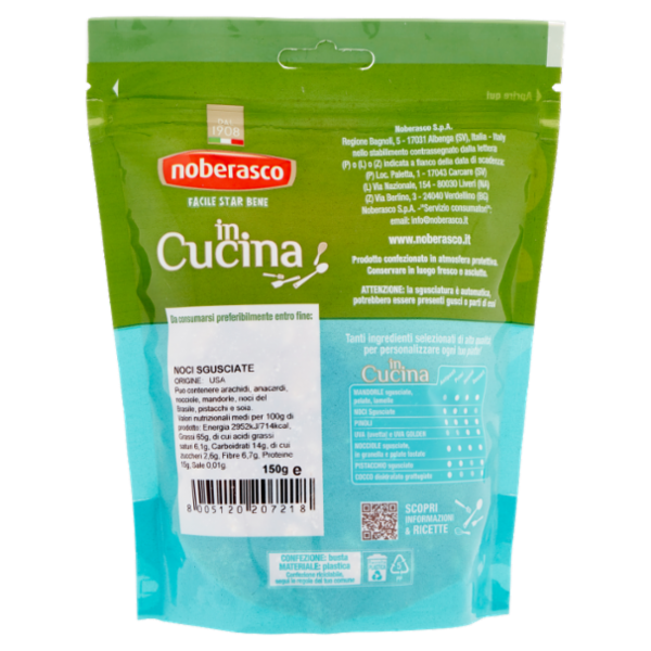 noberasco in Cucina Noci Sgusciate 150 g