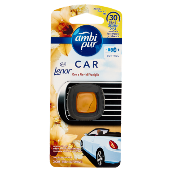 Ambi Pur Car Usa&Getta Lenor Oro e Fiori di Vaniglia 2 ml