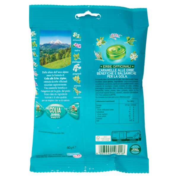 Golia alle Erbe Apline Eucaliptolo 60 g