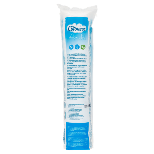 Cotoneve Aqua Life Dischetti Levatrucco 100 pz