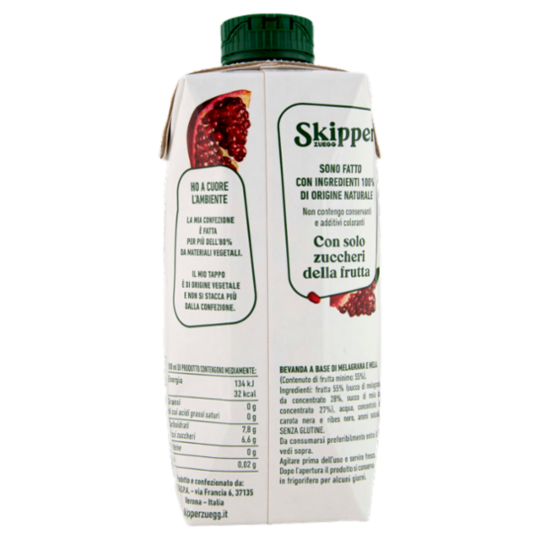 Zuegg Skipper Melograno Senza zuccheri aggiunti 330 ml