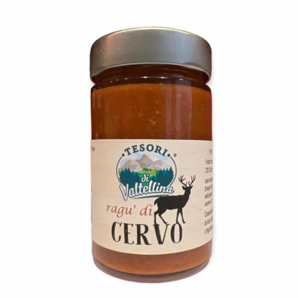 Tesori di Valtellina Ragu' di Cervo 190 g