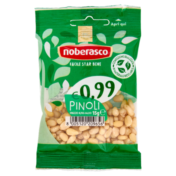 noberasco € 0,99 Pinoli Sgusciati 15 g