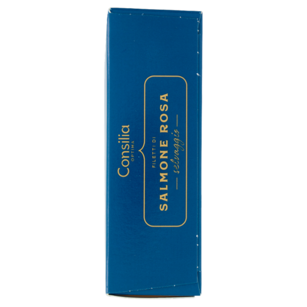 Consilia Optima Filetti di Salmone Rosa Selvaggio Surgelati 250 g