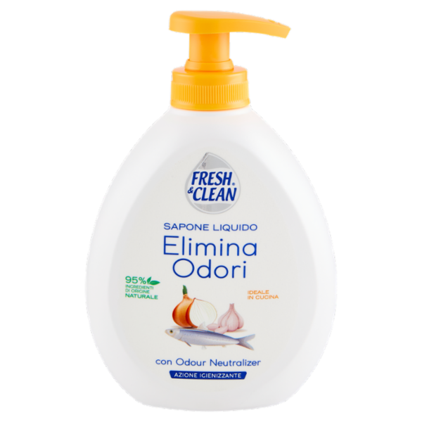 Fresh & Clean Sapone Liquido Elimina Odori con Odour Neutralizer 300 ml