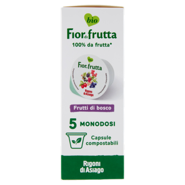 Rigoni di Asiago Fiordifrutta Frutti di bosco bio 5 x 20 g