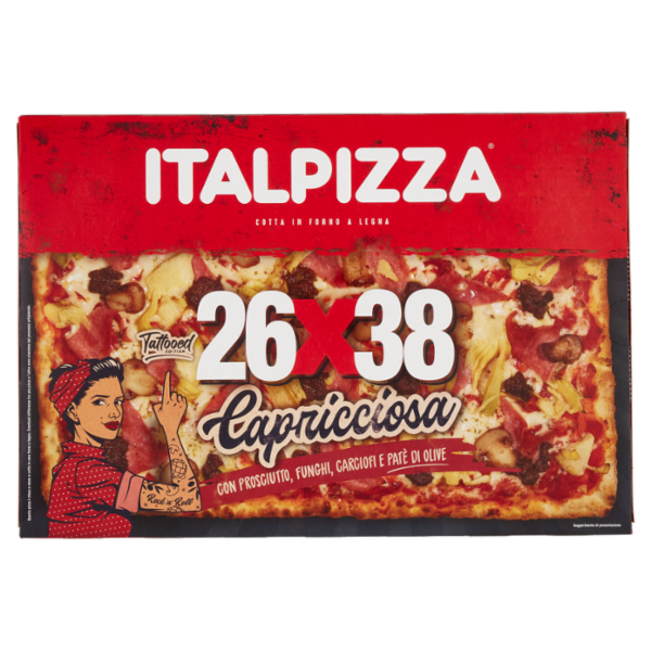 Italpizza 26x38 Capricciosa 585 g