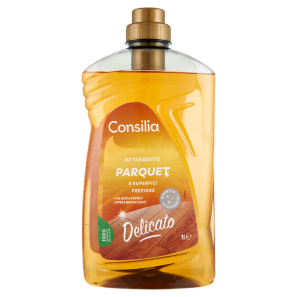 Consilia Detergente per Pavimenti Parquet e Superfici Preziose Delicato 1 L
