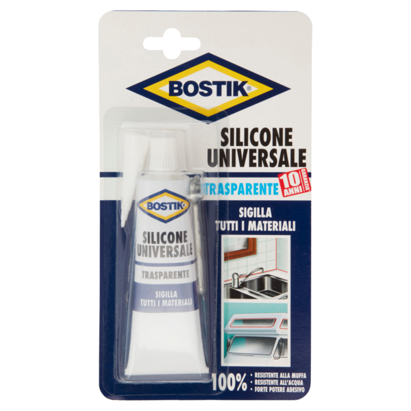Bostik Silicone Universale Trasparente 60 ml
