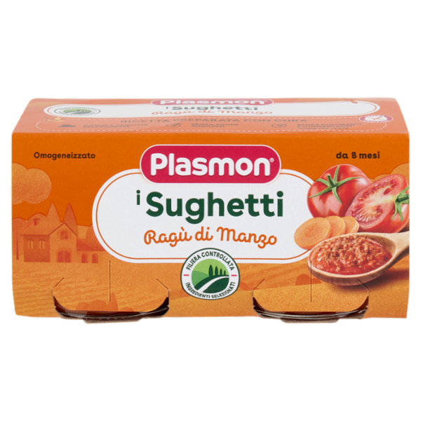 Plasmon i Sughetti Ragù di Manzo 2 x 80 g
