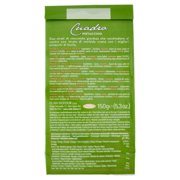 Novi Cuadro Pistacchio 150 g