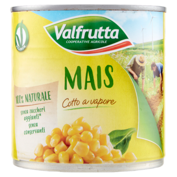 Valfrutta Mais Cotto a vapore 326 g