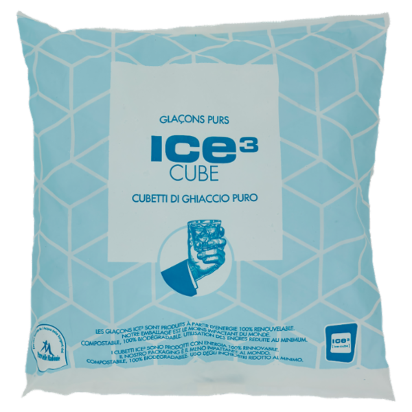 ice cube Ice³ Cube Cubetti di Ghiaccio Puro 1,25 kg