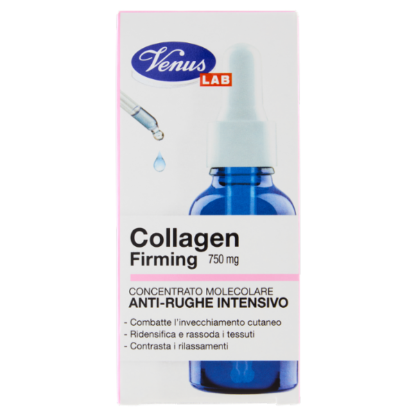 Venus Lab Collagen Firming 750 mg Concentrato Molecolare Anti-Rughe Intensivo 30 mL