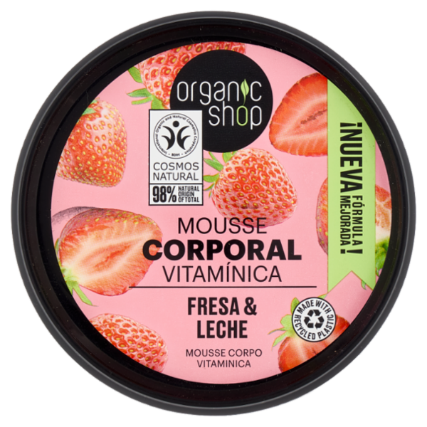 organic shop Mousse Corpo Vitaminica Fresa & Leche 250 ml