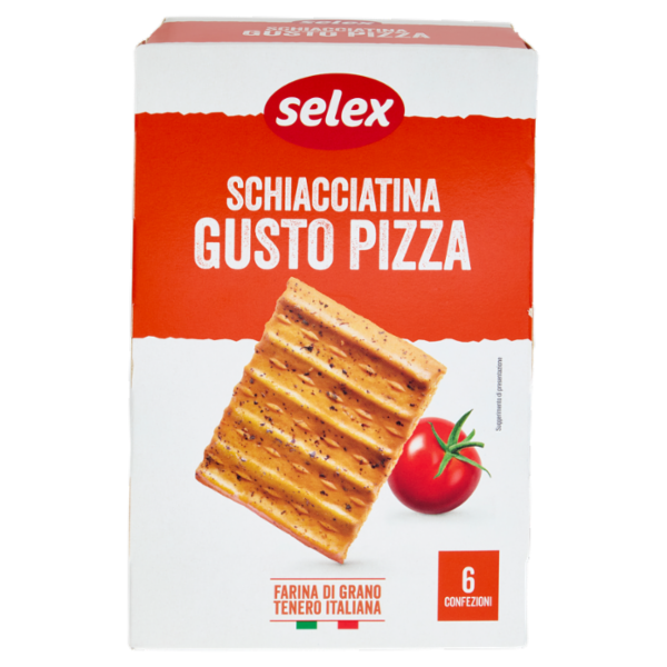 Selex Schiacciatina Gusto Pizza 6 Porzioni da 37,5 g
