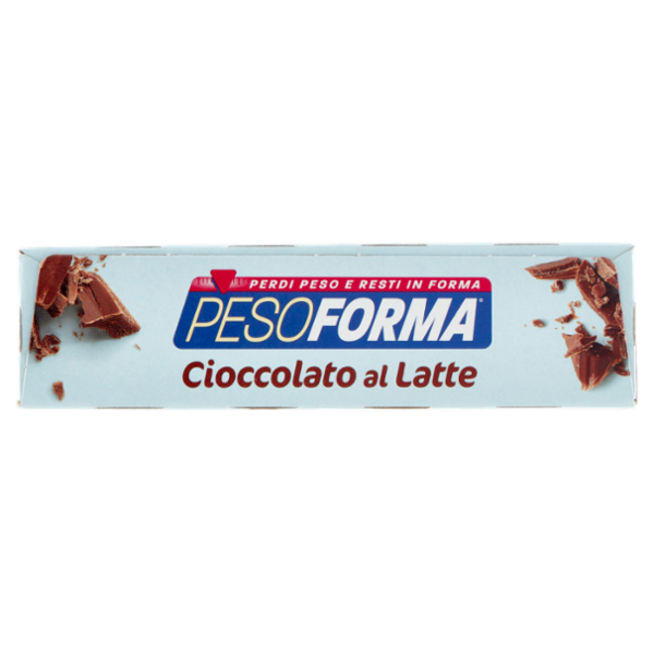 Pesoforma Cioccolato al Latte, sostitutivo del pasto ricco di fibre, 233 kcal per pasto, 12 x 31 g