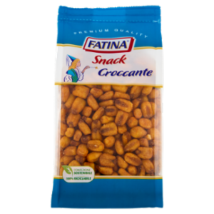 Fatina Snack Croccante Mais Tostato Salato BBQ 200 g