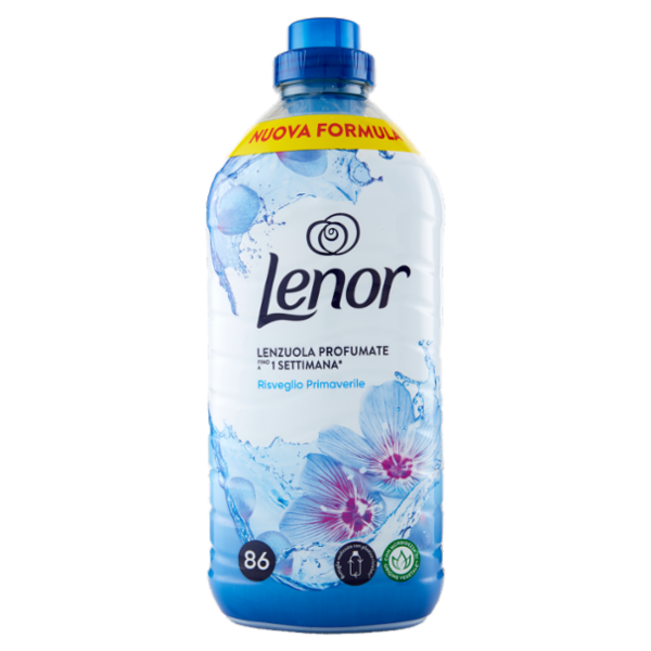 Lenor Ammorbidente Lavatrice Concentrato, Risveglio Primaverile, 86 Lavaggi 1806 ml