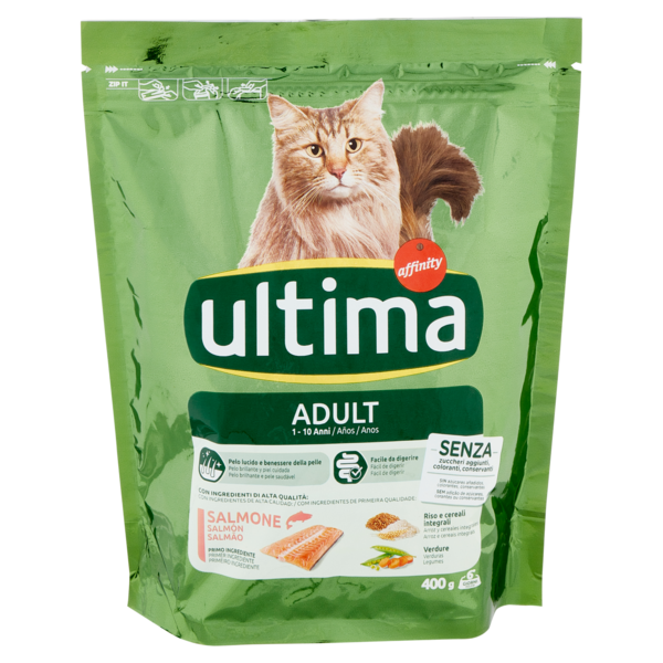 ultima Cat Adult 1-10 Anni Salmone 400 g