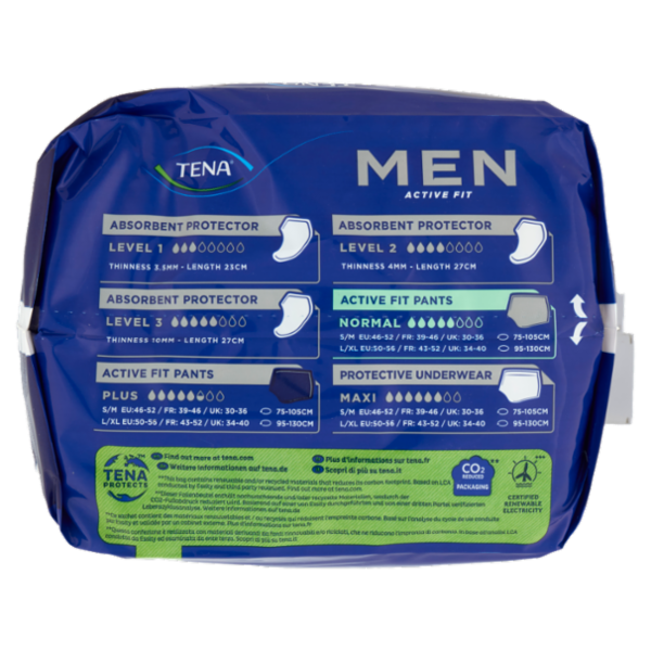 Tena Men Active Fit Pants Normal S/M 9 pz