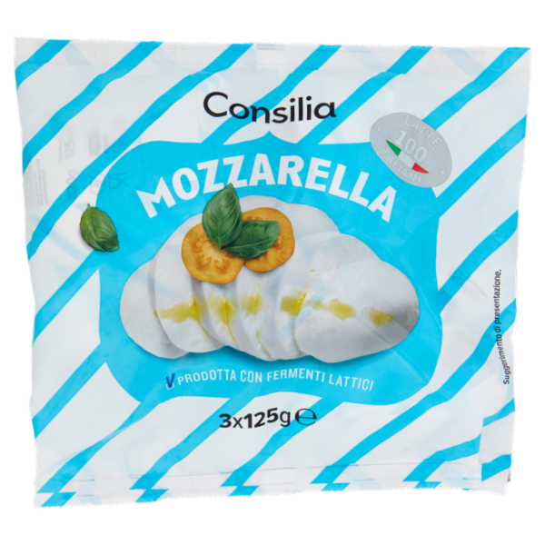 Consilia Mozzarella 3x125 g