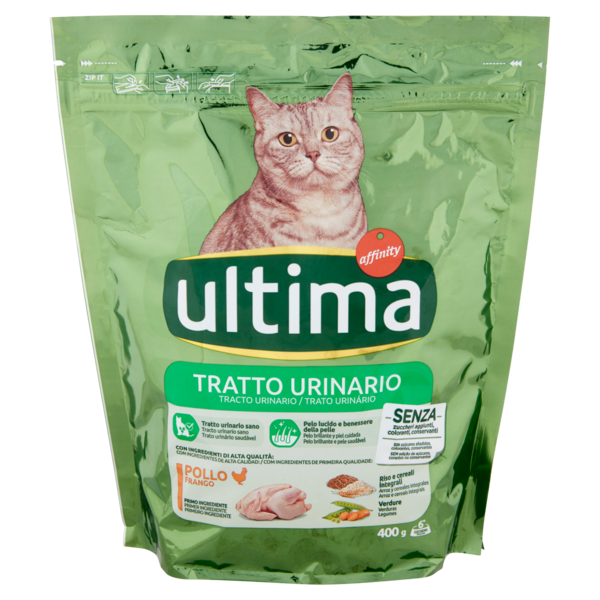 ultima Cat Tratto Urinario Pollo 400 g
